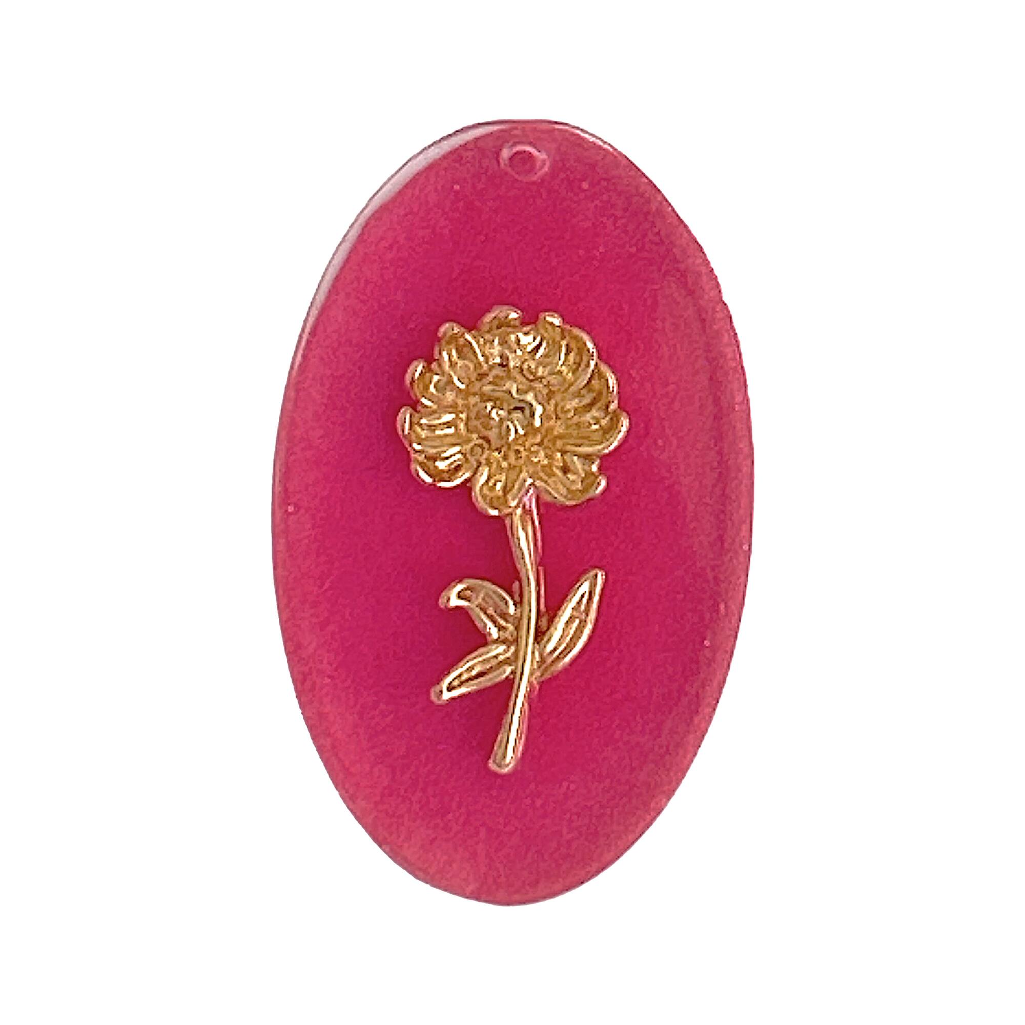Blue Moon Studio™ UV Resin Craft 18mm Birth Month Flower Charm Fillers, 12ct.